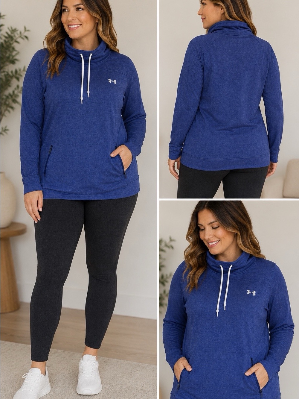 Under Armour Heathered Blue Jacket